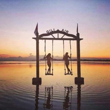 Gili Maya Cottages 길리 아이르 외부 사진